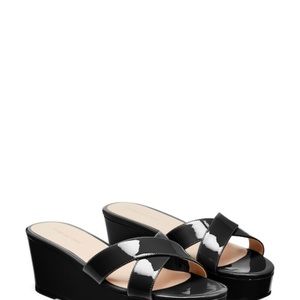 Stuart Weitzman platforms sandal. Never worn. Brand new with box.